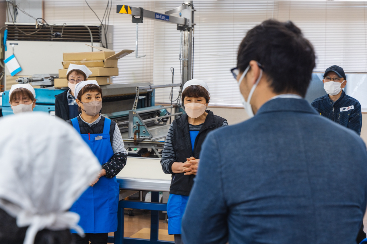 1日3回、職人が集う。現場が育てる「品質」。の画像